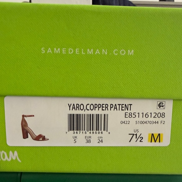 Sam Edelman Yaro High Heel Sandals - Picture 9 of 9